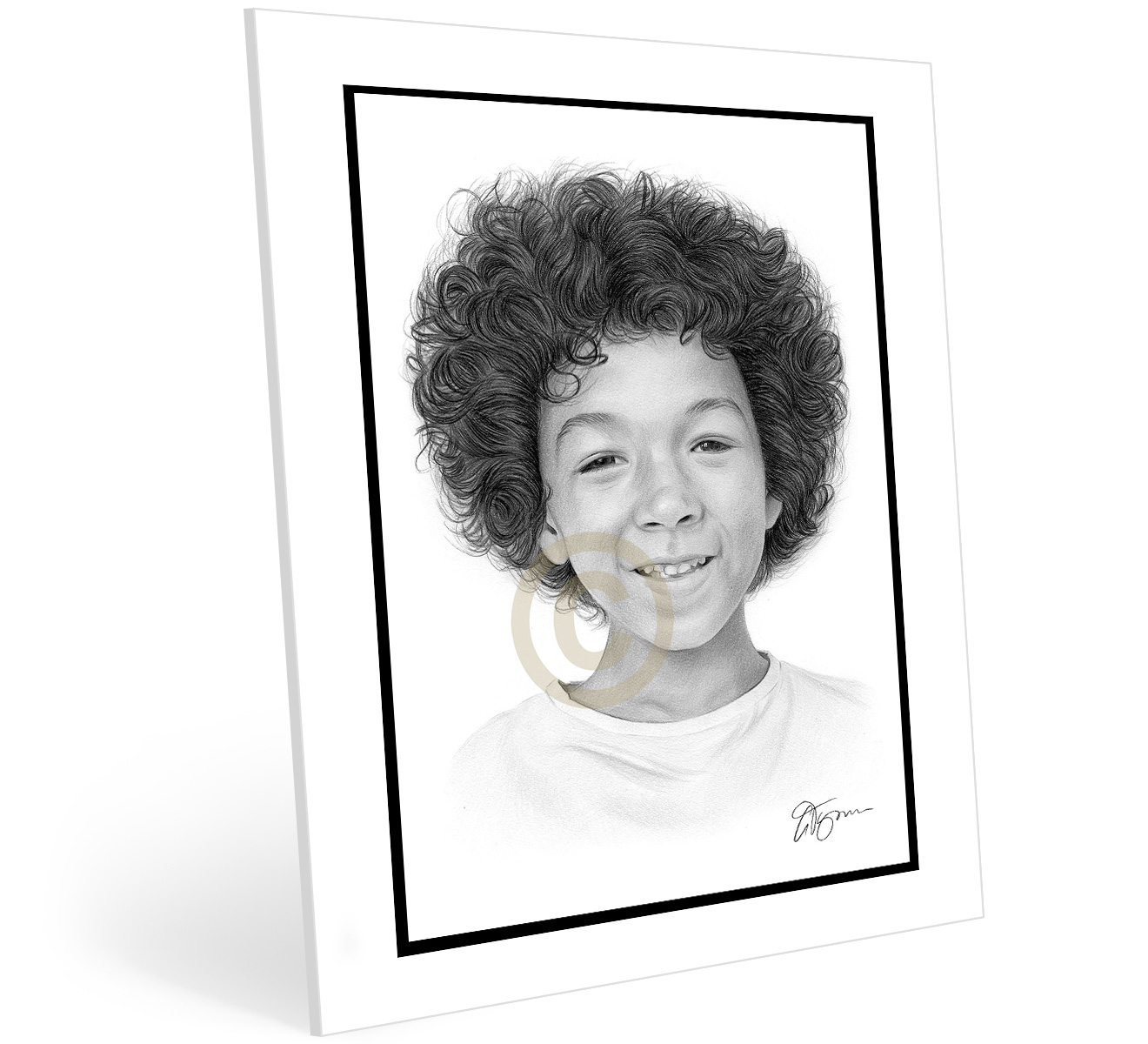 A sample of a pencil drawing commission.